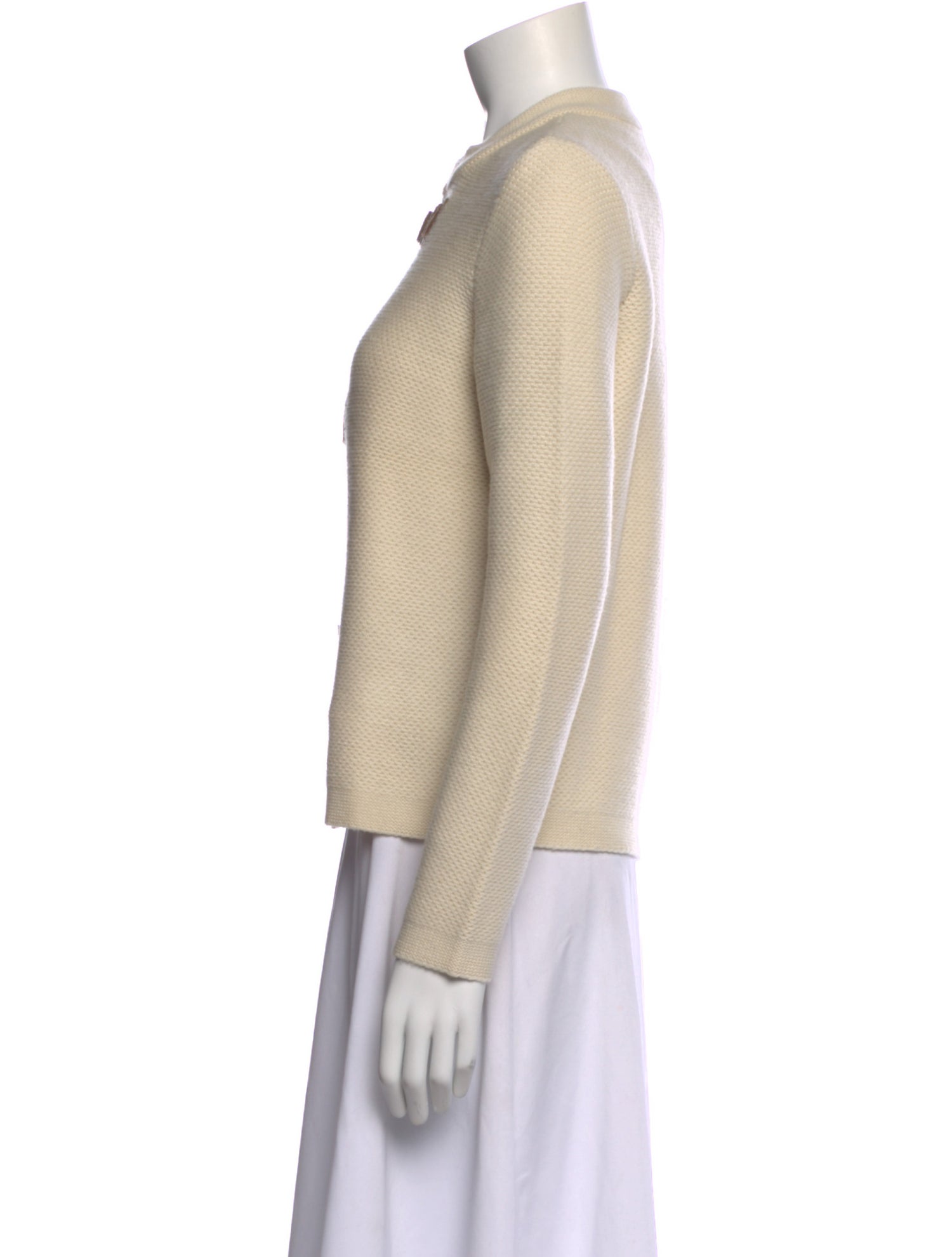 Tory Burch Merino Wool Crew Neck Sweater