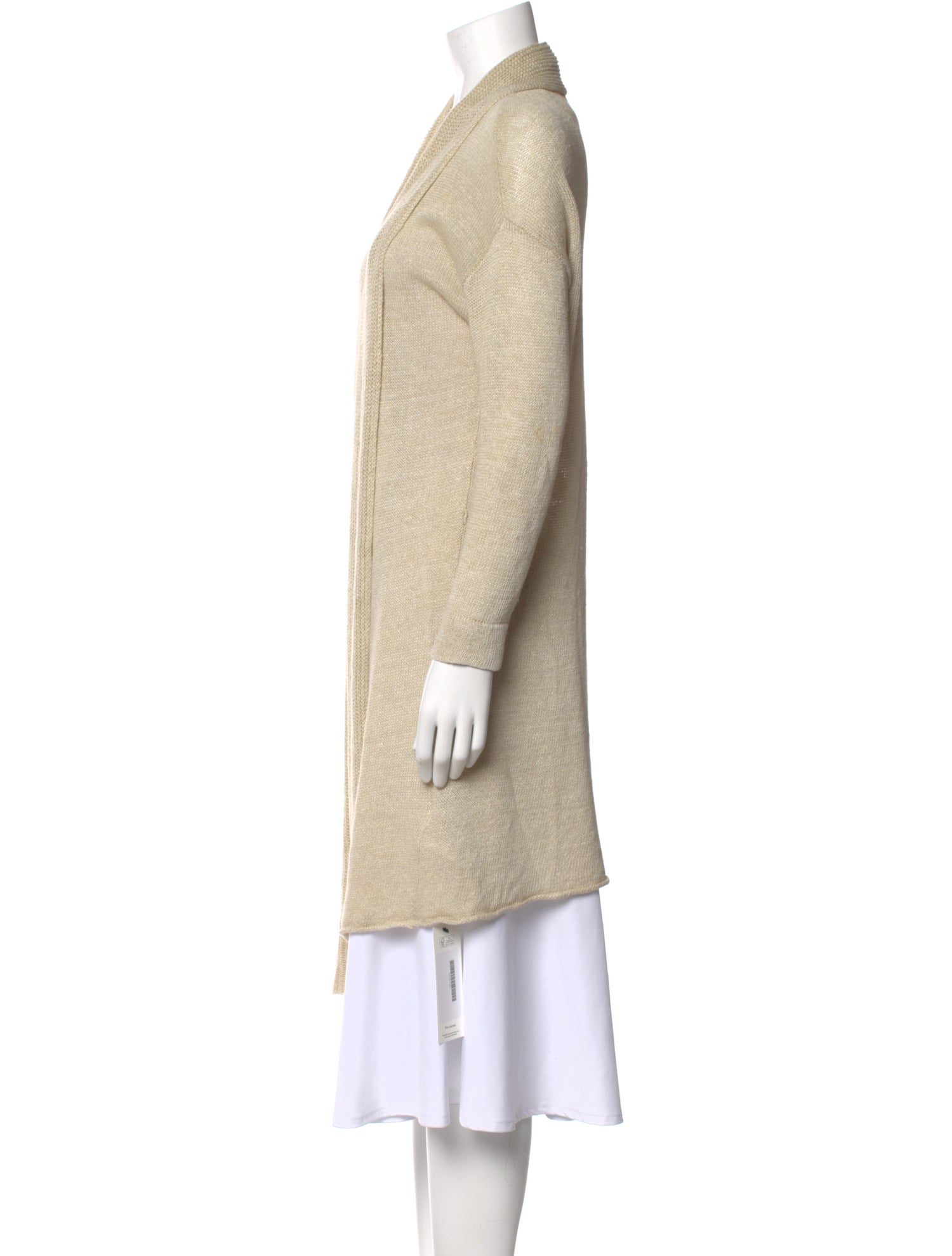 Tory Burch Linen V-Neck Sweater