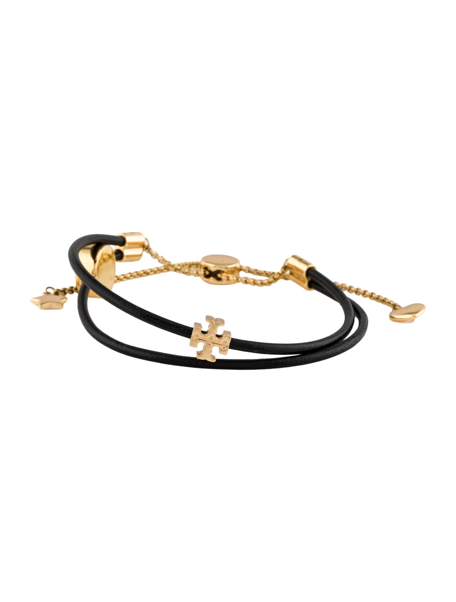 Tory Burch Enamel & Crystal Kira Bolo Bracelet