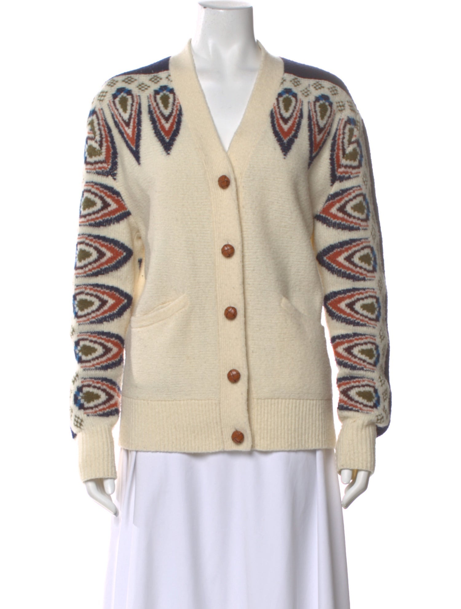 Tory Burch Wool Printed Sweater