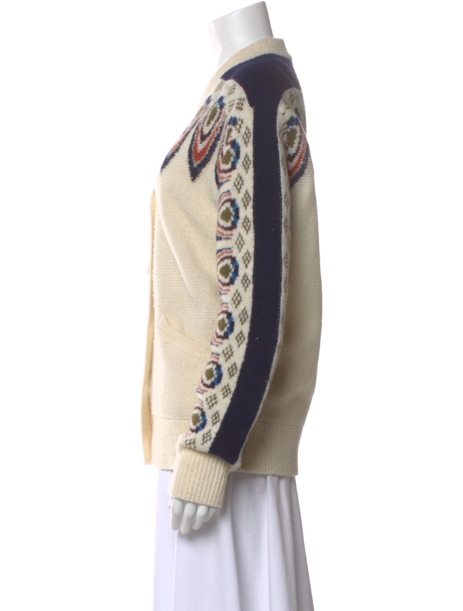 Tory Burch Wool Printed Sweater