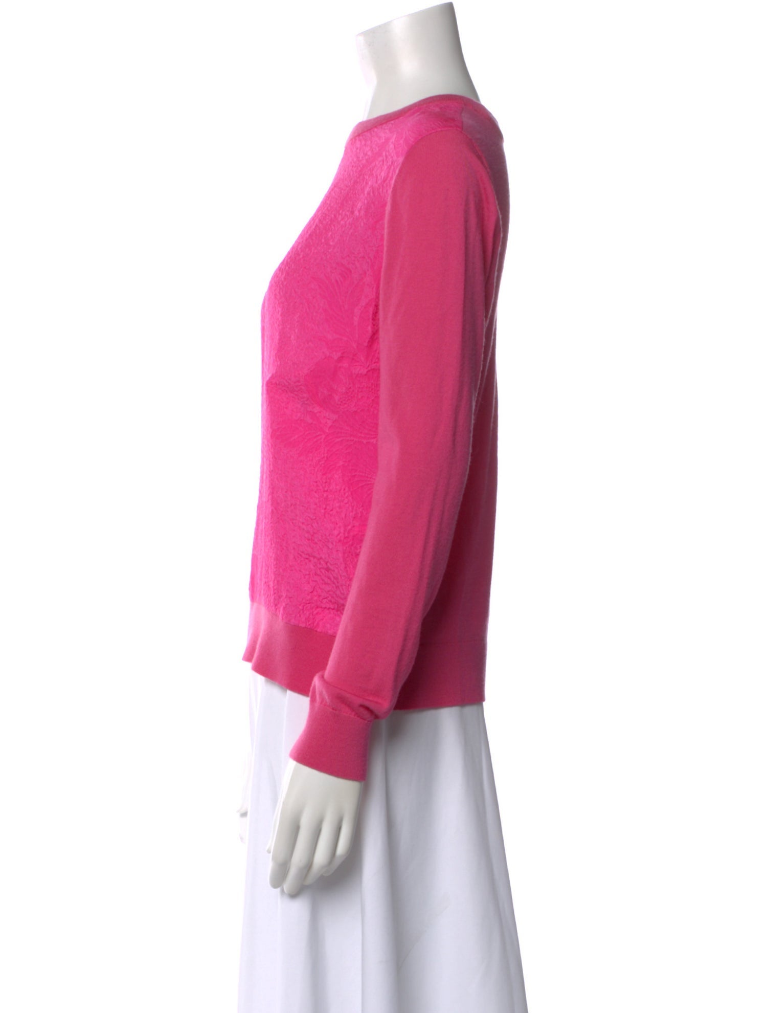 Tory Burch Merino Wool Crew Neck Sweater