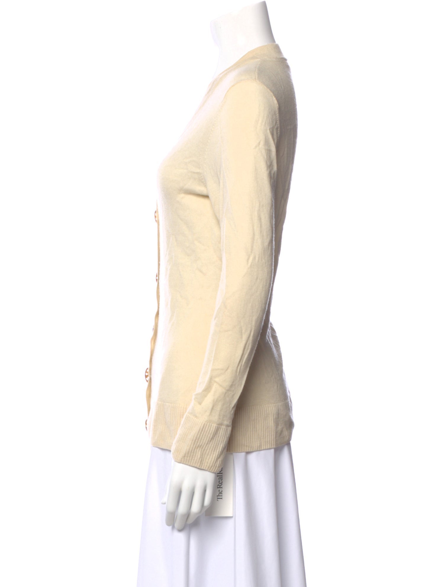 Tory Burch Merino Wool V-Neck Sweater