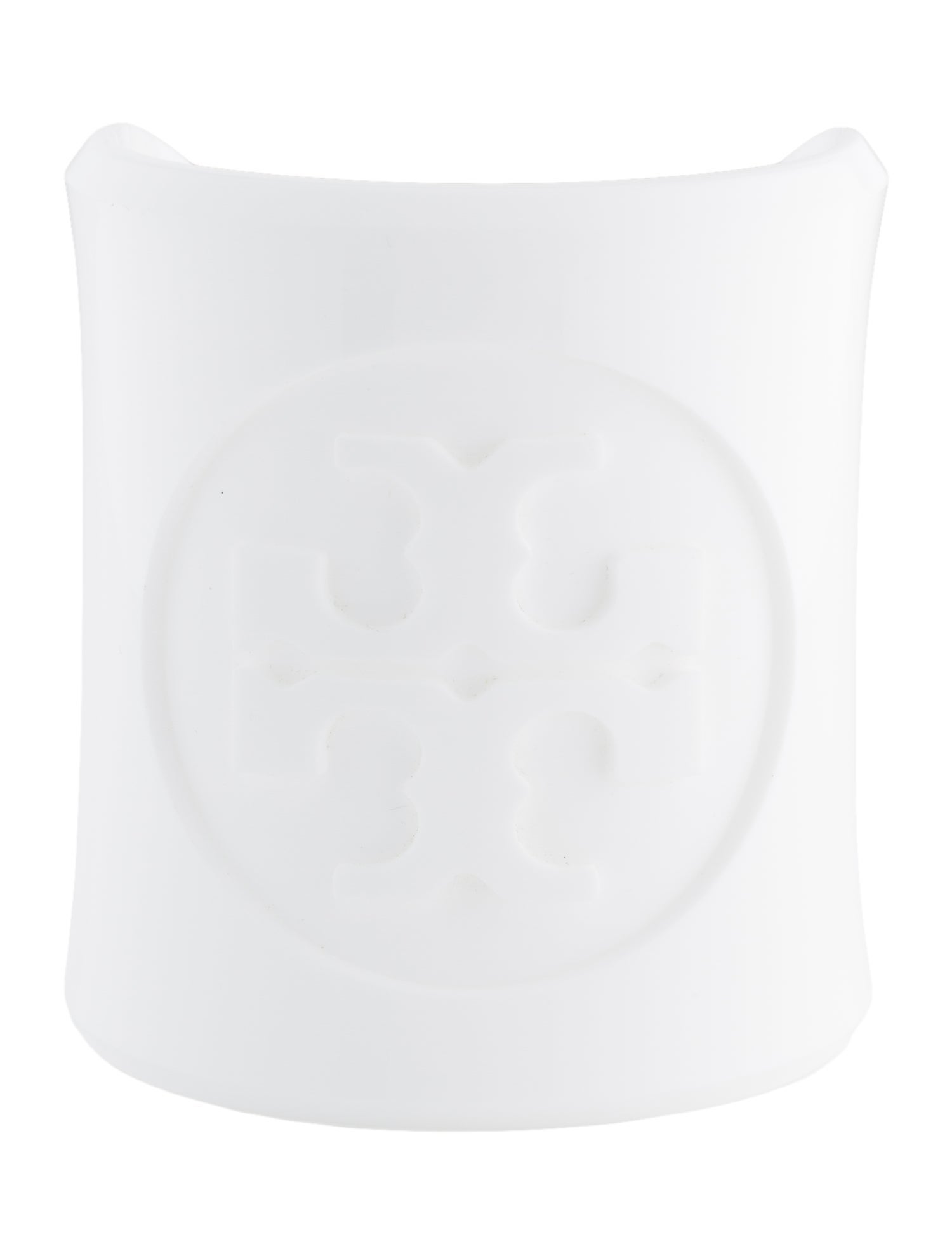 Tory Burch Resin Logo Cuff Bracelet