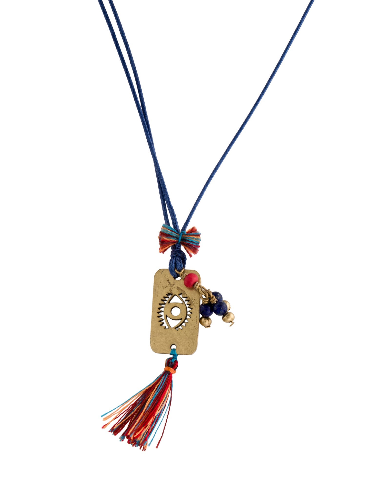 Tory Burch Evil Eye Pendant Necklace