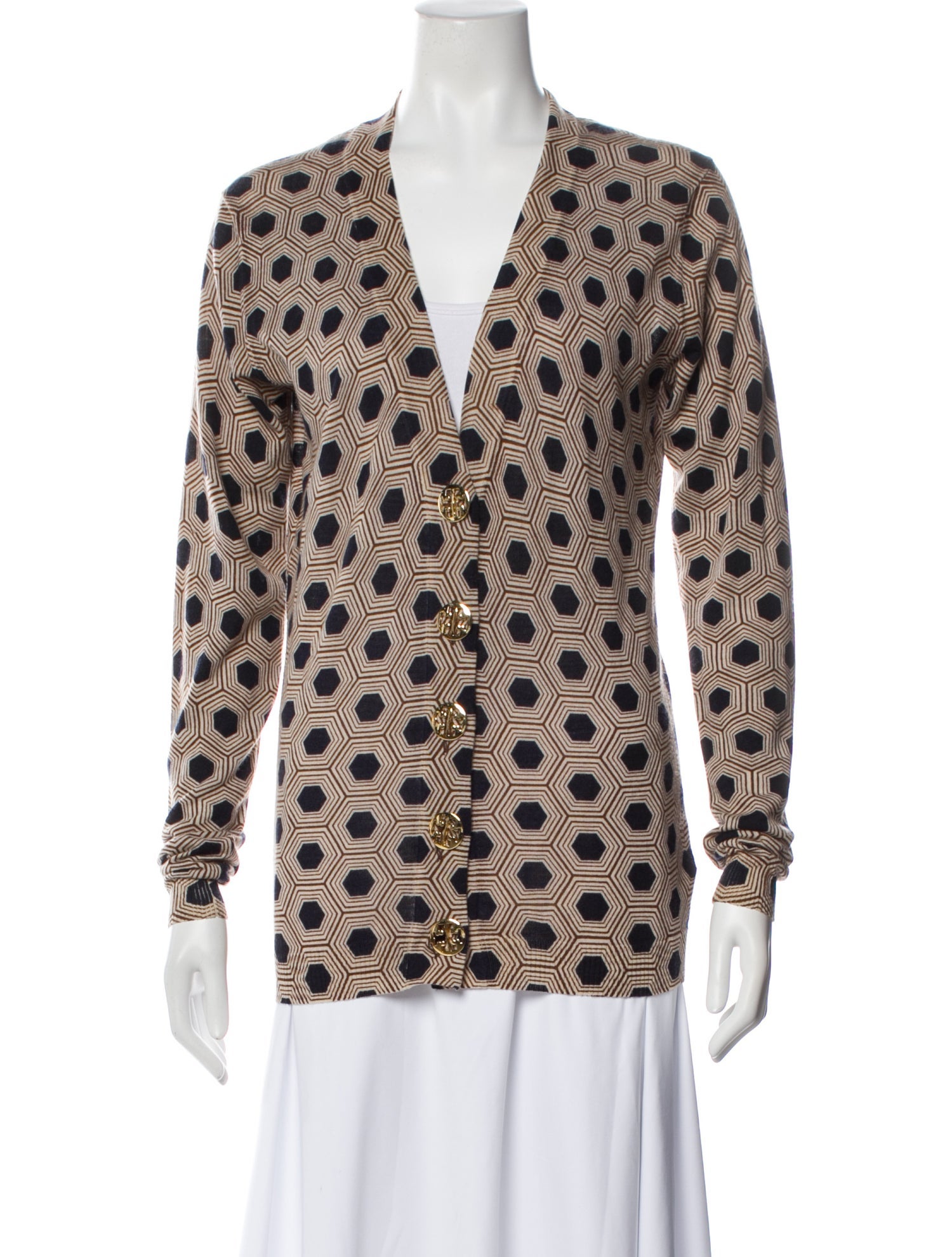 Tory Burch Wool Printed Sweater