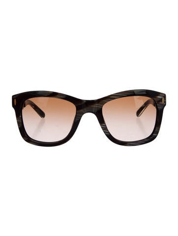 Tory Burch Logo Cat-Eye Sunglasses