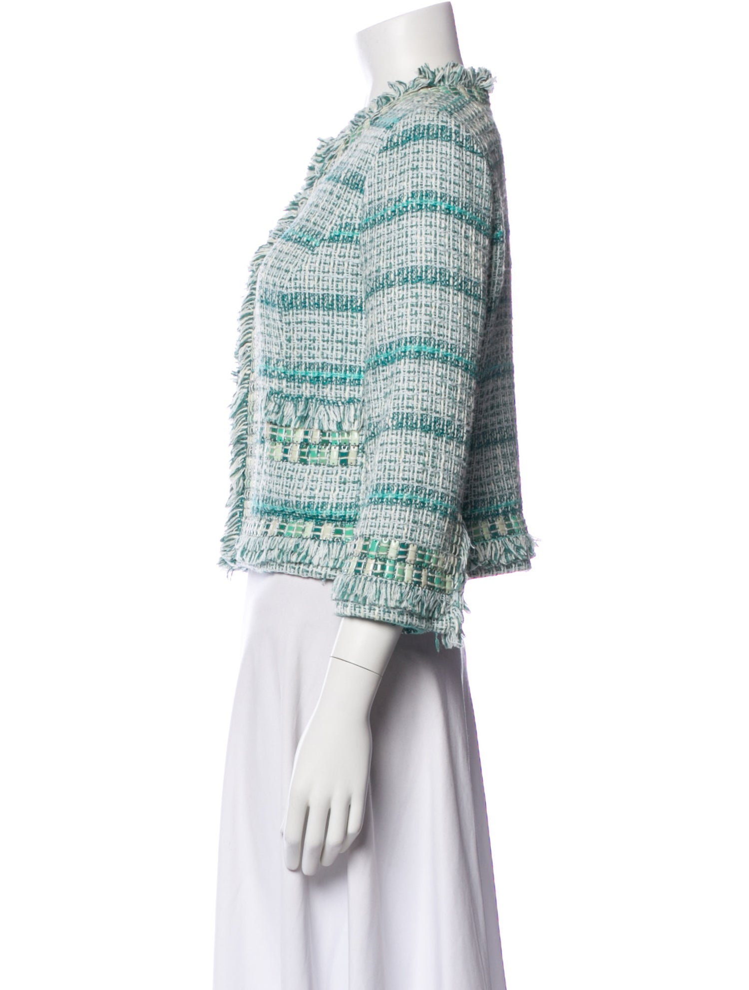 Tory Burch Tweed Pattern Jacket