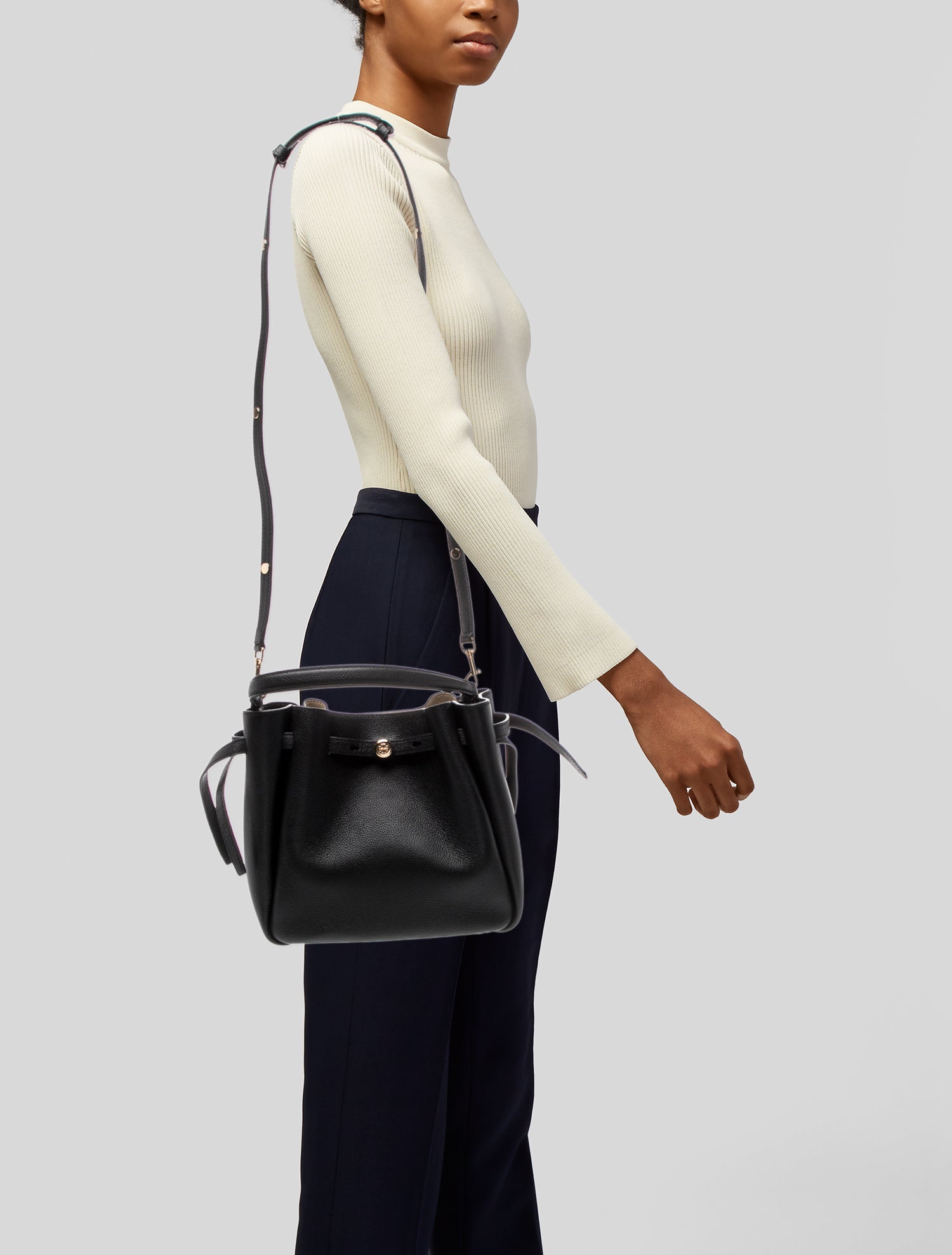 Tory Burch Leather Top Handle Bag