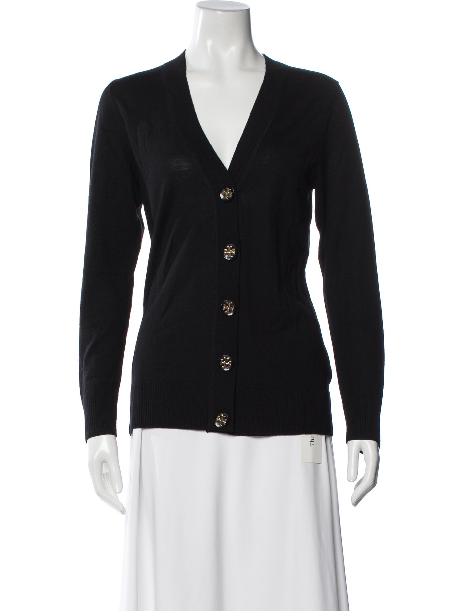 Tory Burch Merino Wool V-Neck Sweater