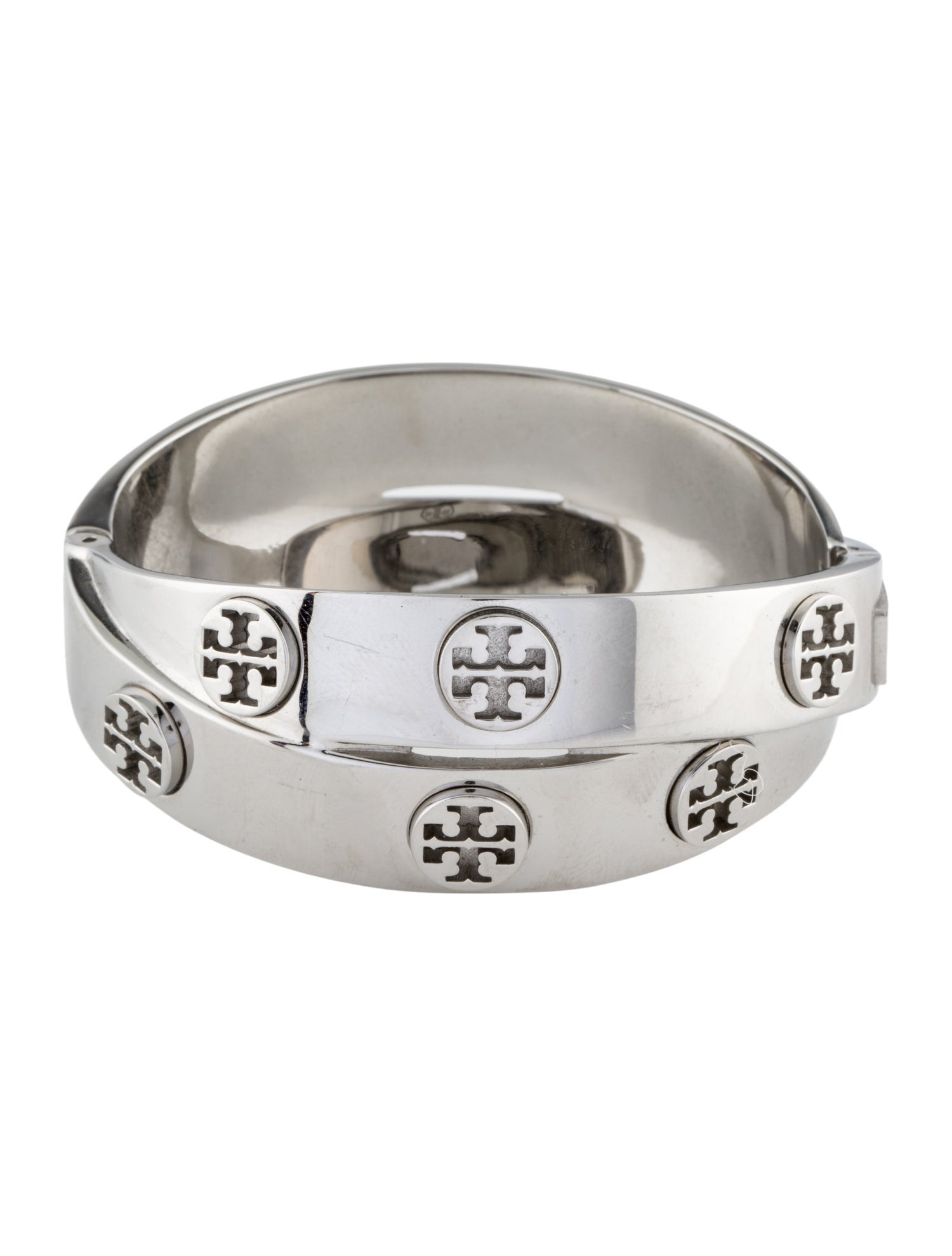 Tory Burch Double Hinged Bangle Bracelet