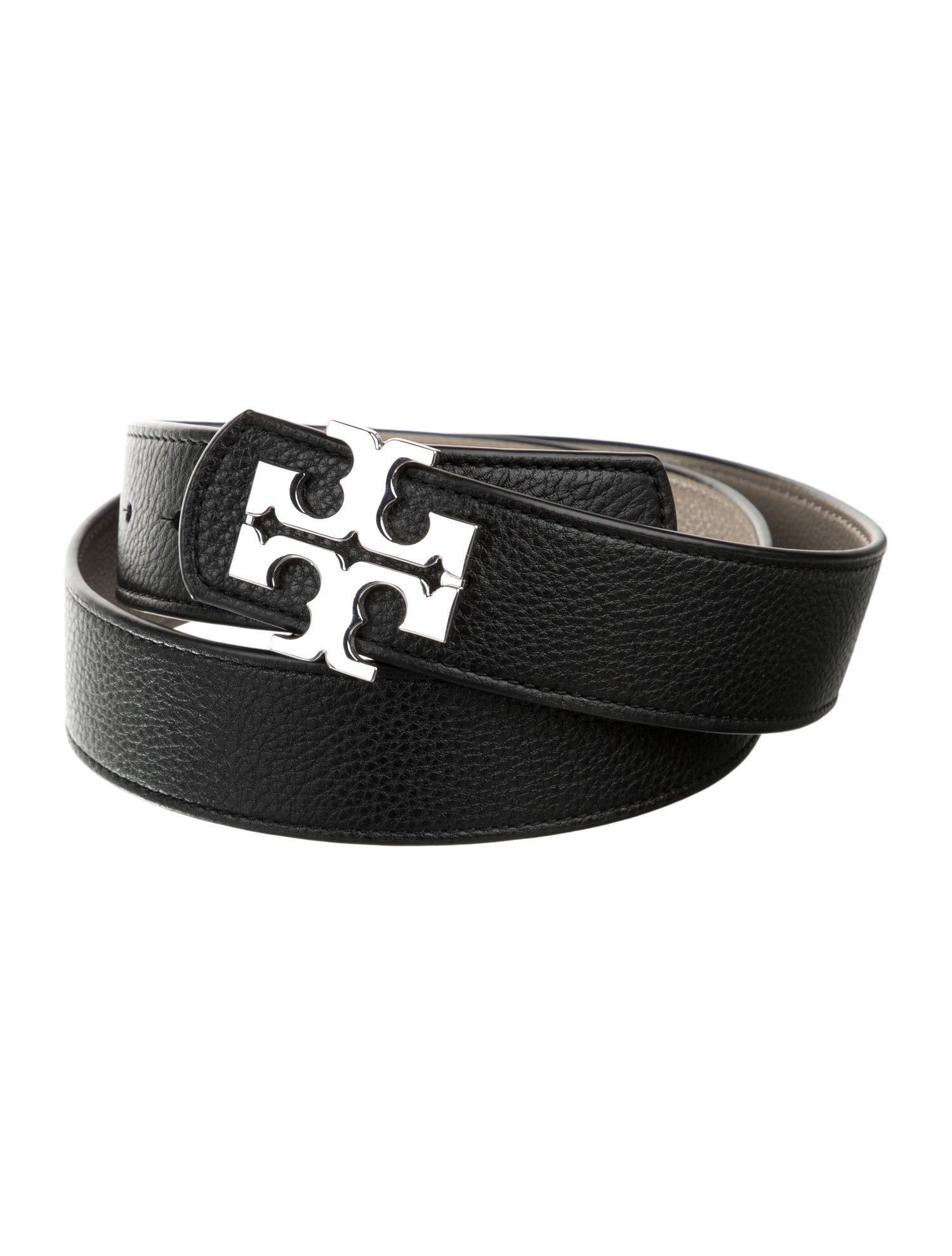 Tory Burch Leather Belt - Black Belts, Accessories 