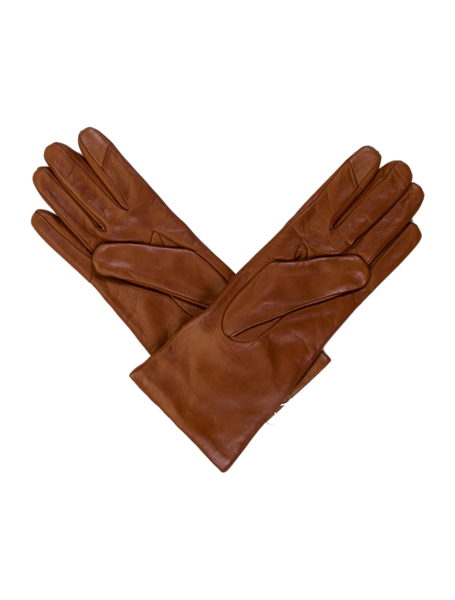Tory Burch Branded Leather Gloves w/Tags