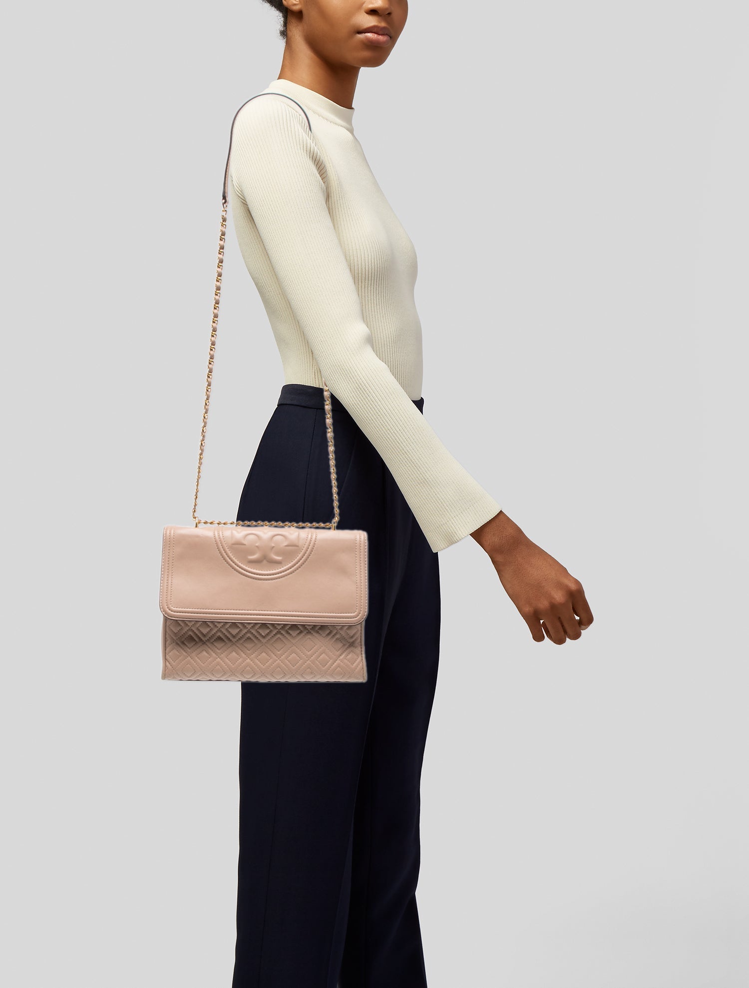 Tory Burch Quilted Crossbody Bag