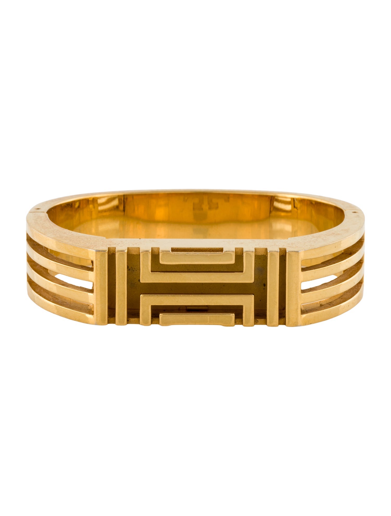 Tory Burch X Fitbit Fret Hinged Bangle Bracelet