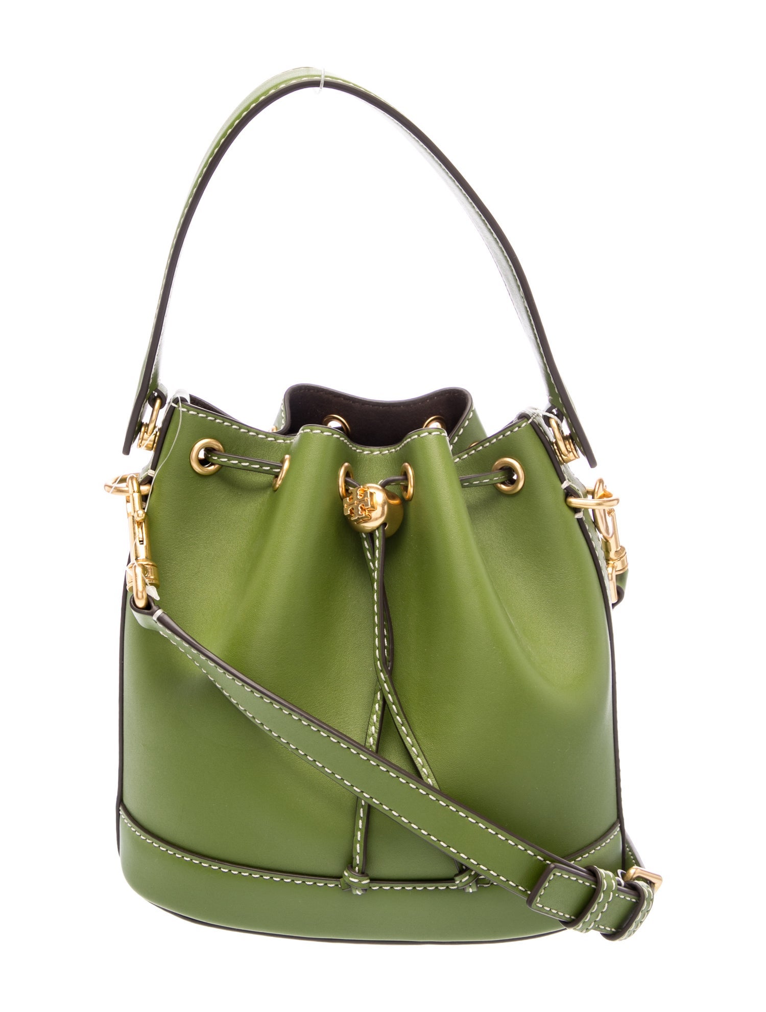 Tory Burch Leather Bucket Bag