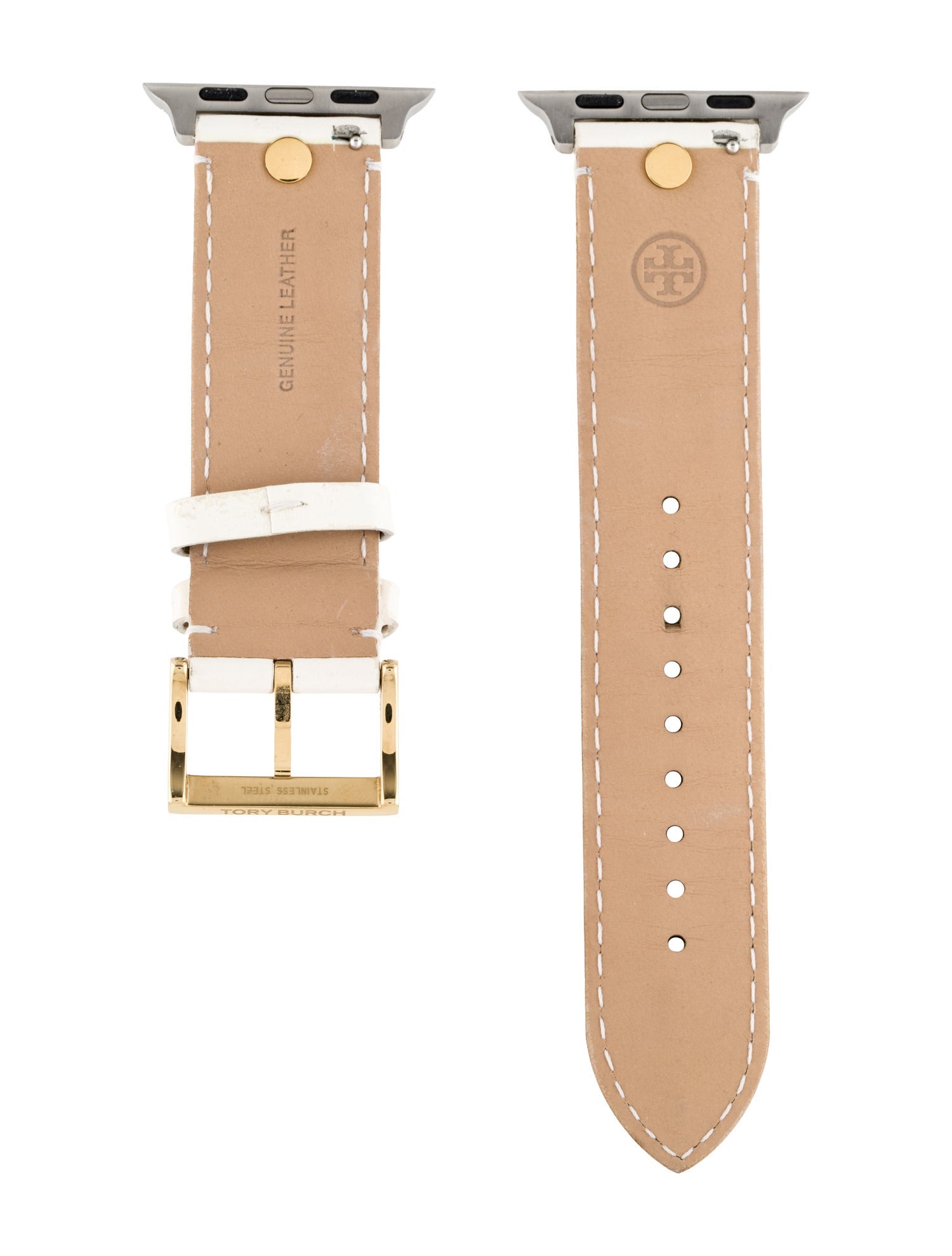 Tory Burch The Kira Leather Apple Watch 38mm/45mm Strap