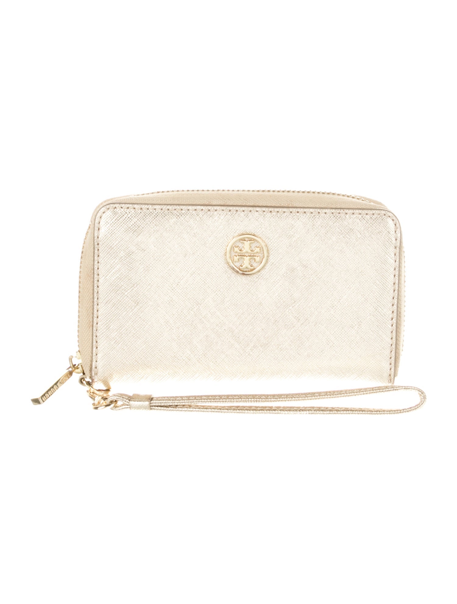 Tory Burch Leather Wristlet