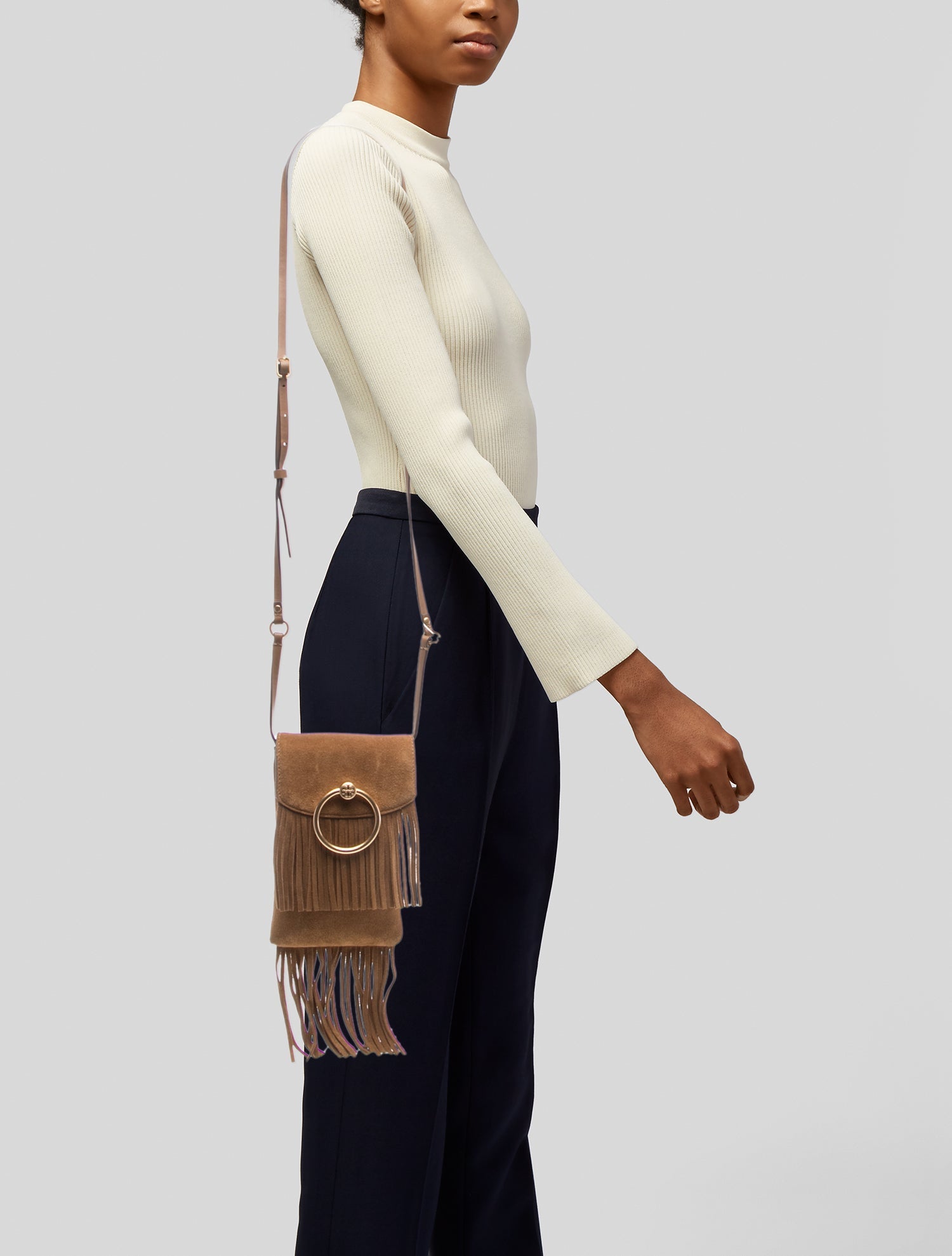 Tory Burch Suede Backpack