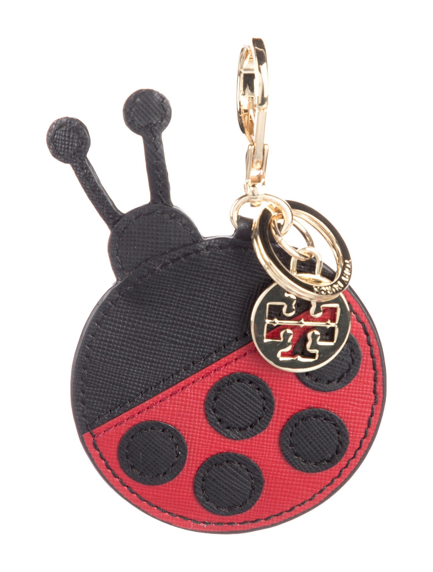 Tory Burch Ladybug Keychain