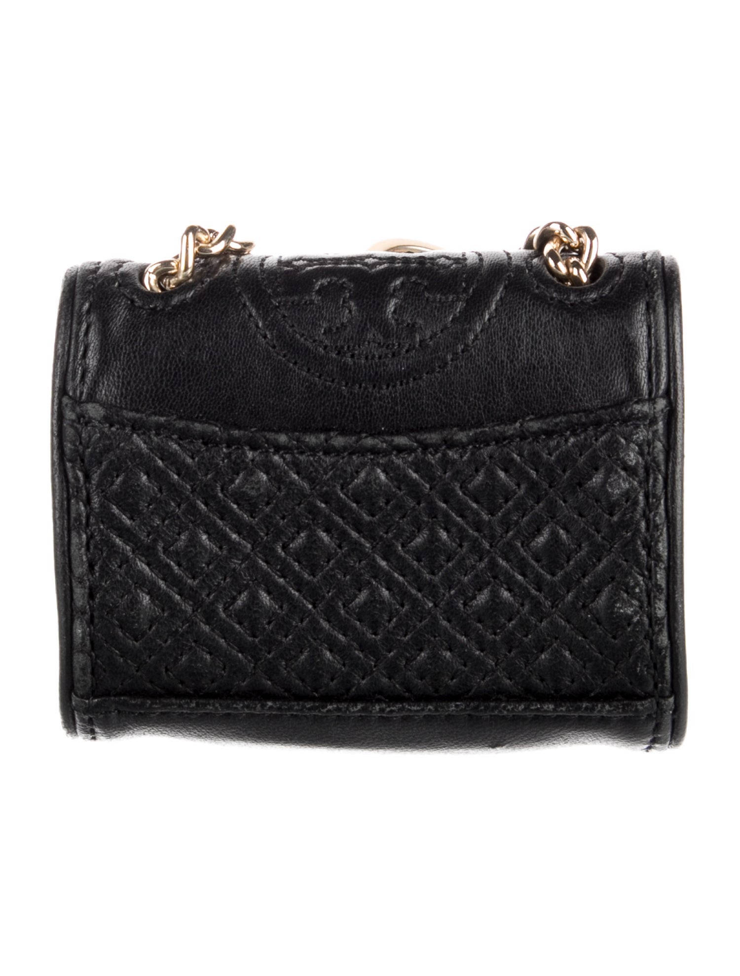 Tory Burch Quilted Leather AirPod Pro Case