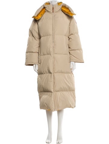 Pre-owned Tory Sport Down Down Coat W/ Tags In Neutral