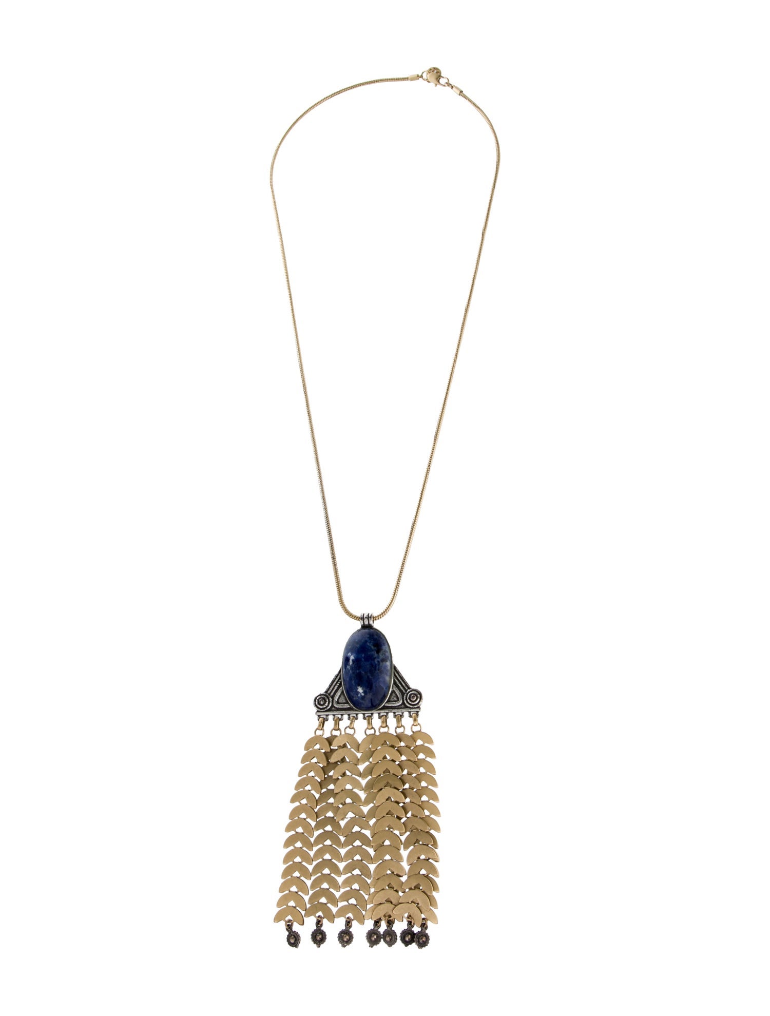 Tory Burch Tassel Pendant Necklace