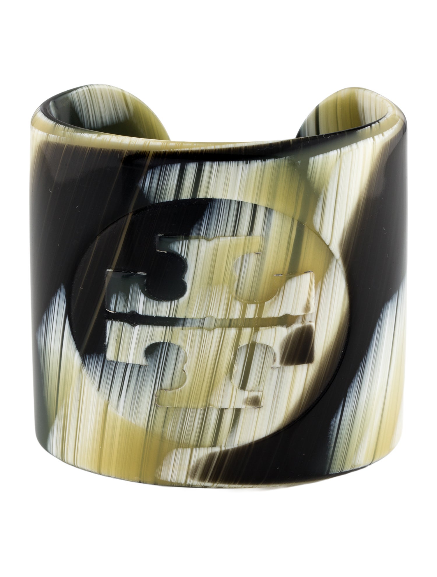 Tory Burch Resin Cuff Bracelet