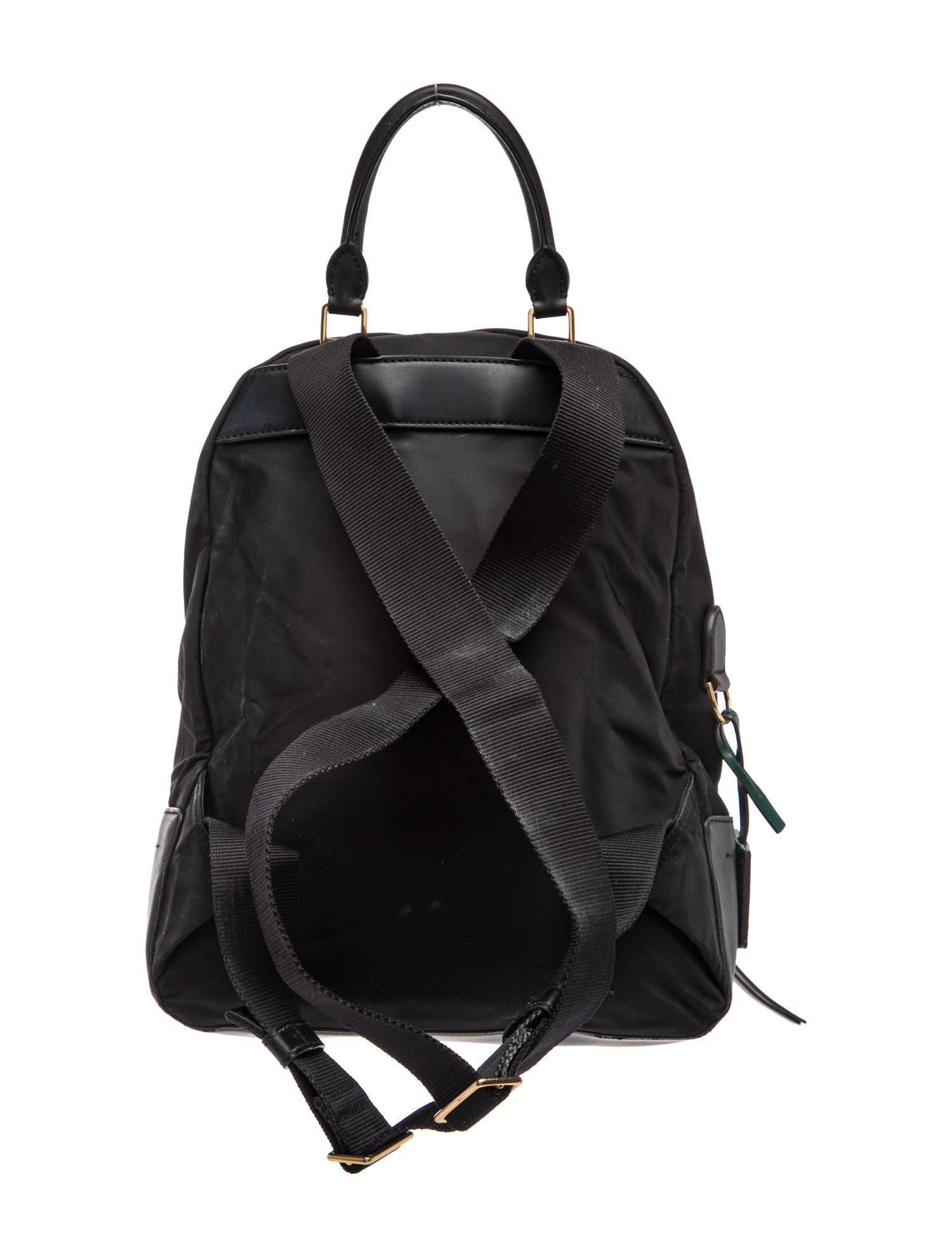 back pack／black nylon／リュック Tory Burch Nylon Backpack - Black Backpacks, Handbags - WTO825482