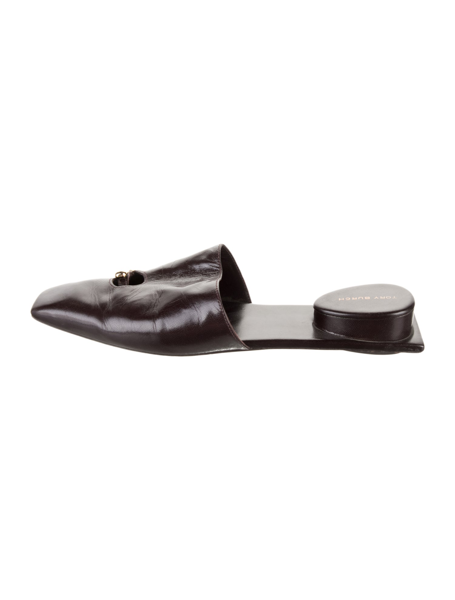 Tory Burch Leather Slides