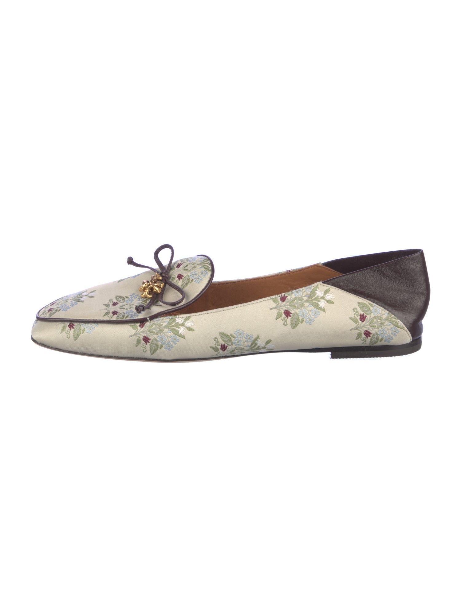 Tory Burch Floral Print Ballet Flats