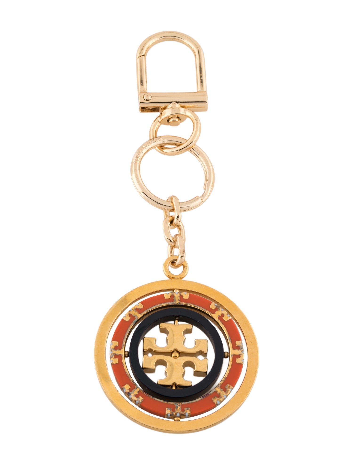 Tory Burch Enameled Keychain