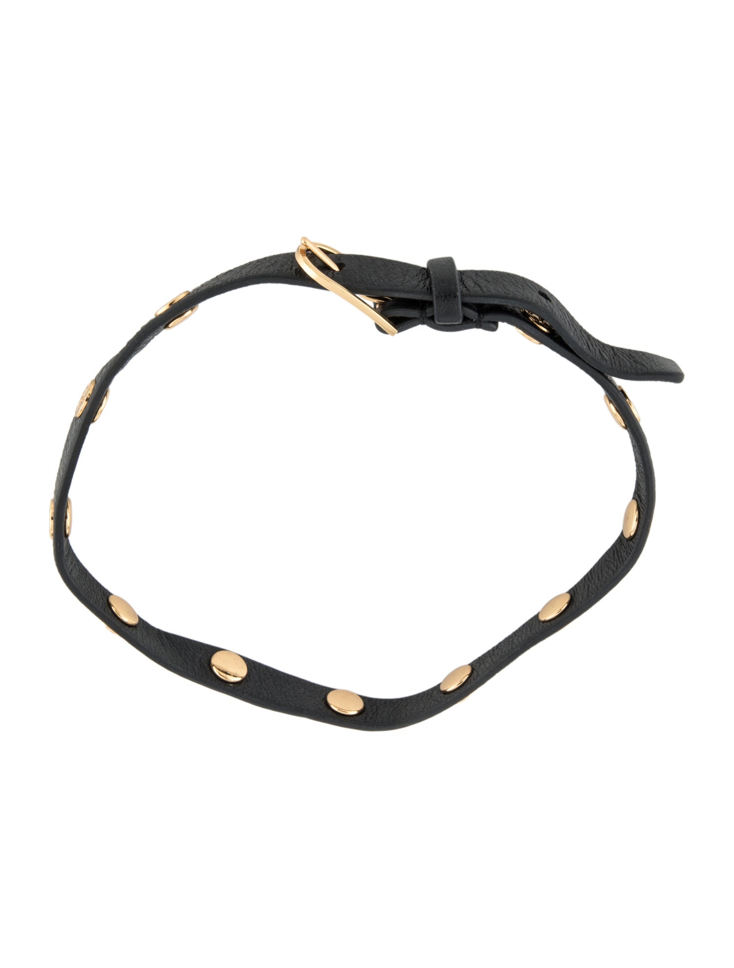 Tory Burch Leather Double Wrap Bracelet