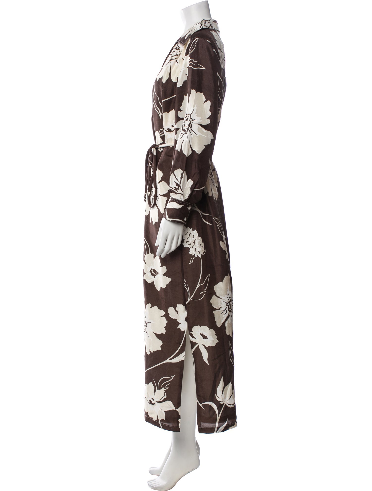 Tory Burch Floral Print Long Dress