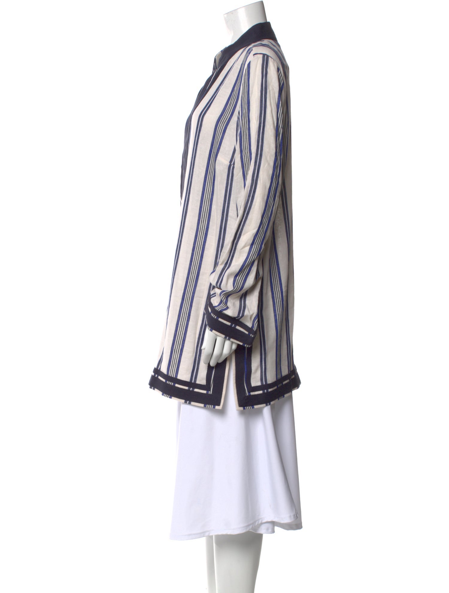 Tory Burch Linen Striped Tunic w/ Tags