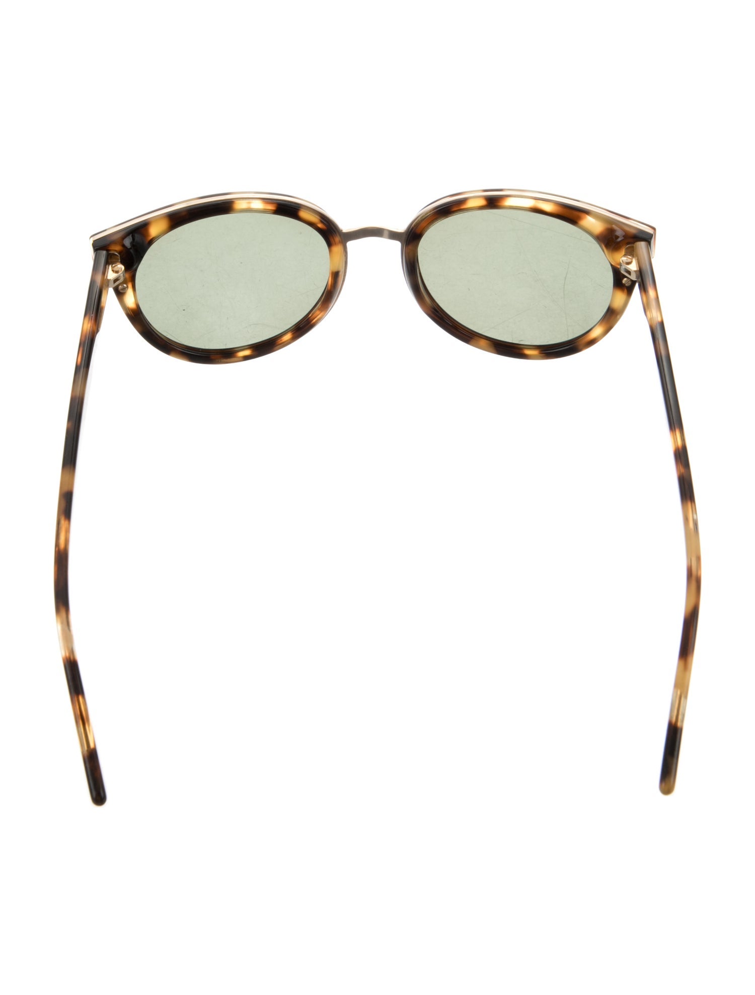 Tory Burch Round Tinted Sunglasses