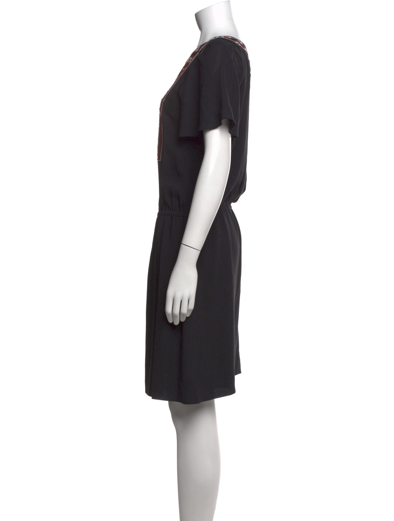 Tory Burch Silk Knee-Length Dress - Black Dresses, Clothing - WTO837345 | The RealReal Tory Burch Silk Knee-Length Dress - Black Dresses, Clothing - WTO837345 | The RealReal