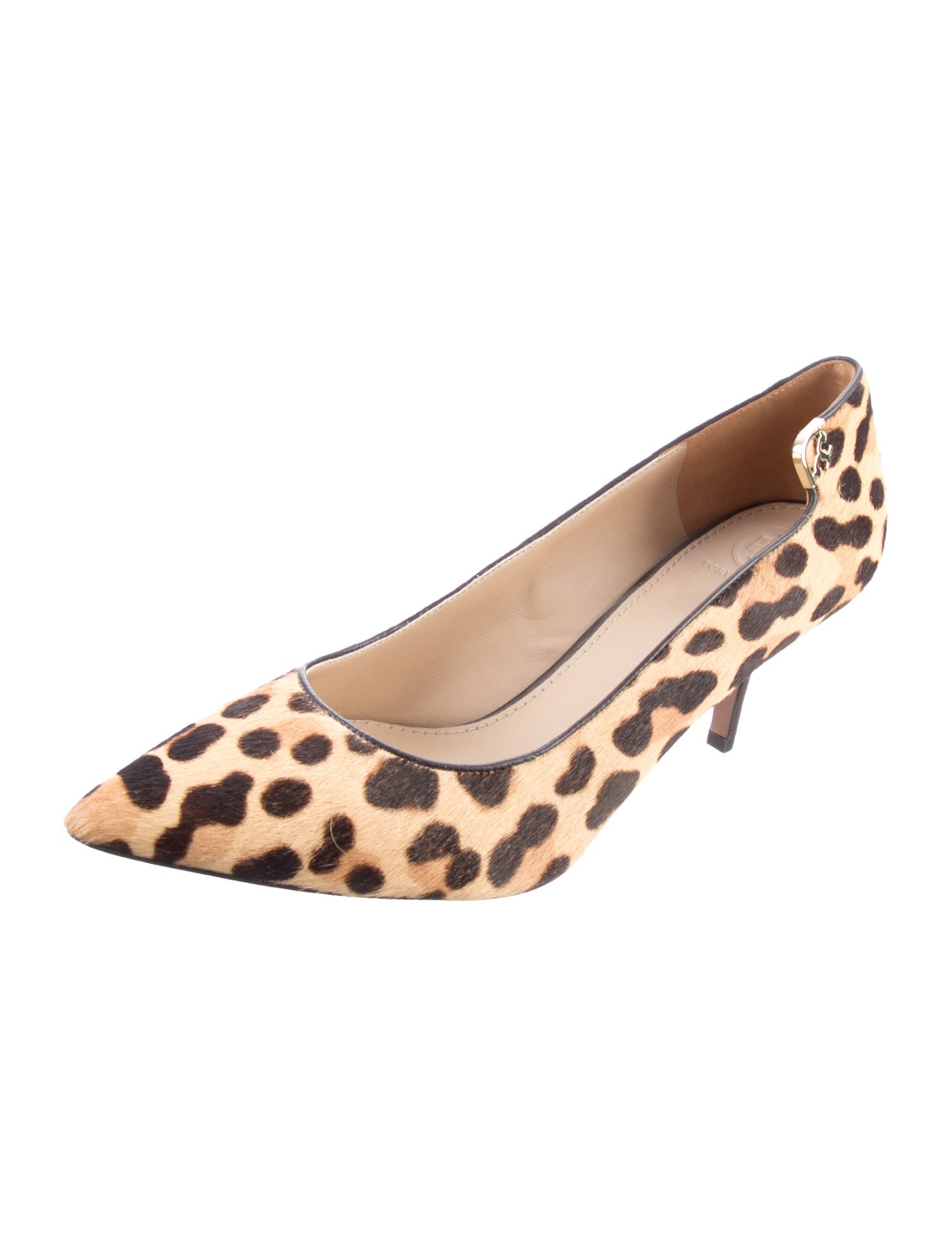 Tory Burch Ponyhair Animal Print Pumps