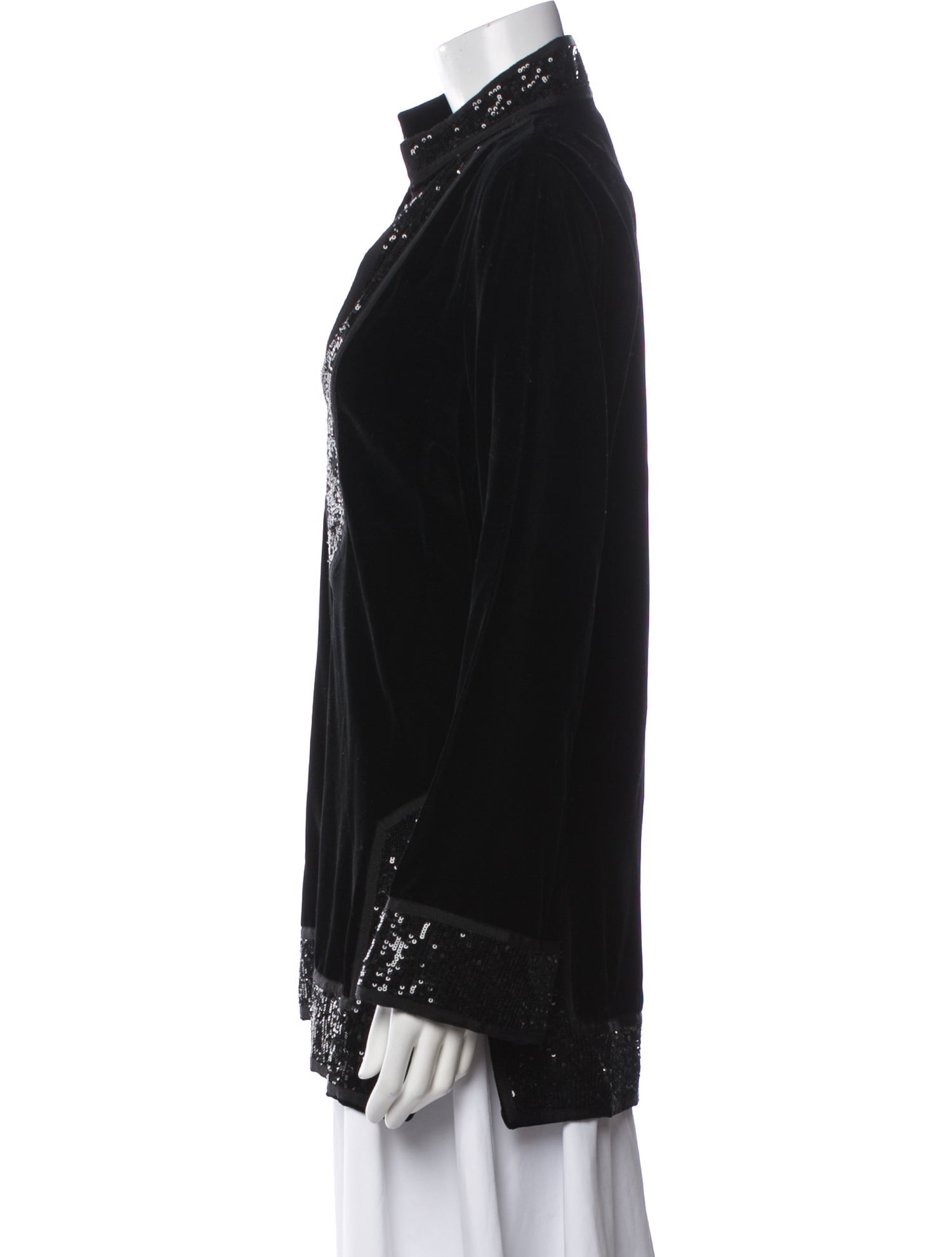 Tory Burch V-Neck Long Sleeve Tunic