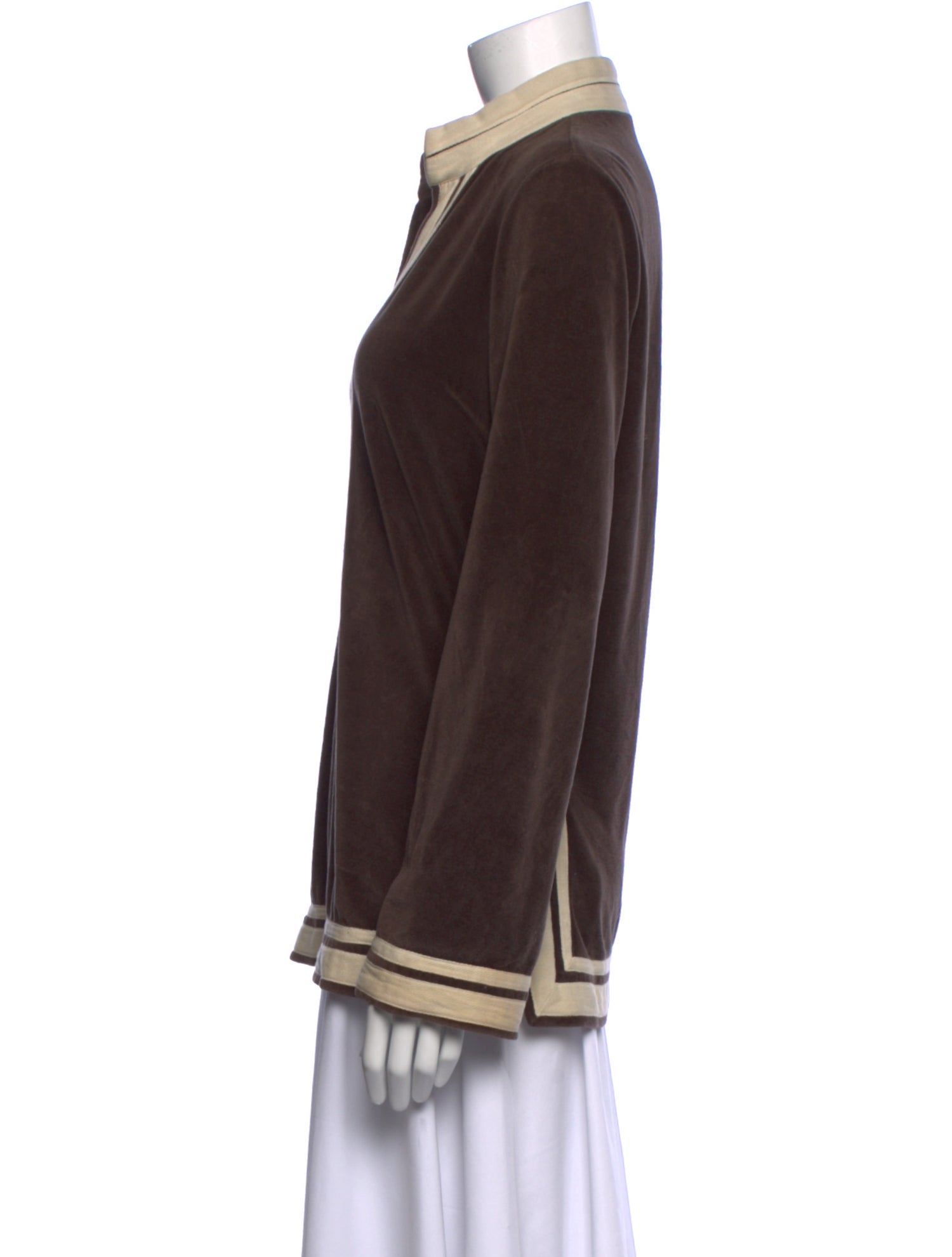 Tory Burch V-Neck Long Sleeve Tunic