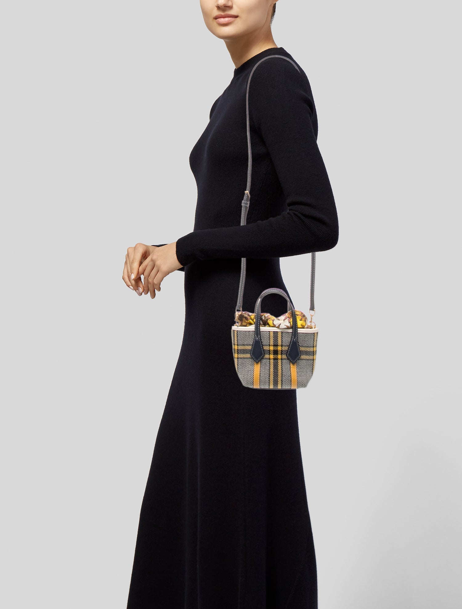 Vivienne Westwood Mini Emma Kiss-Lock Bag - Black Mini Bags