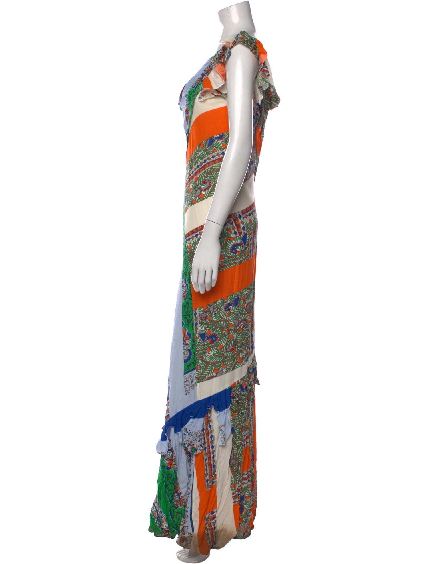 Tory Burch Printed Long Dress