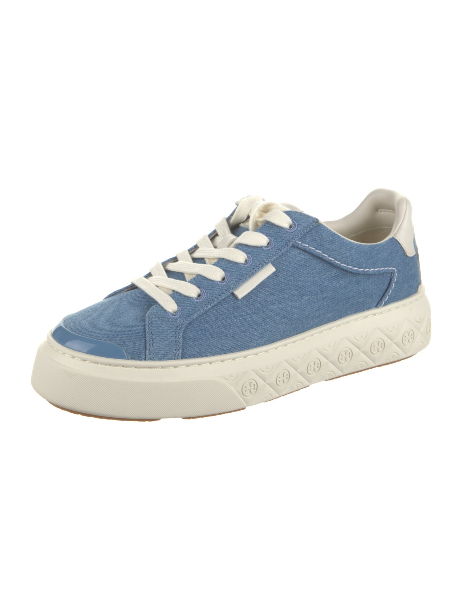 Tory Burch Denim Chunky Sneakers