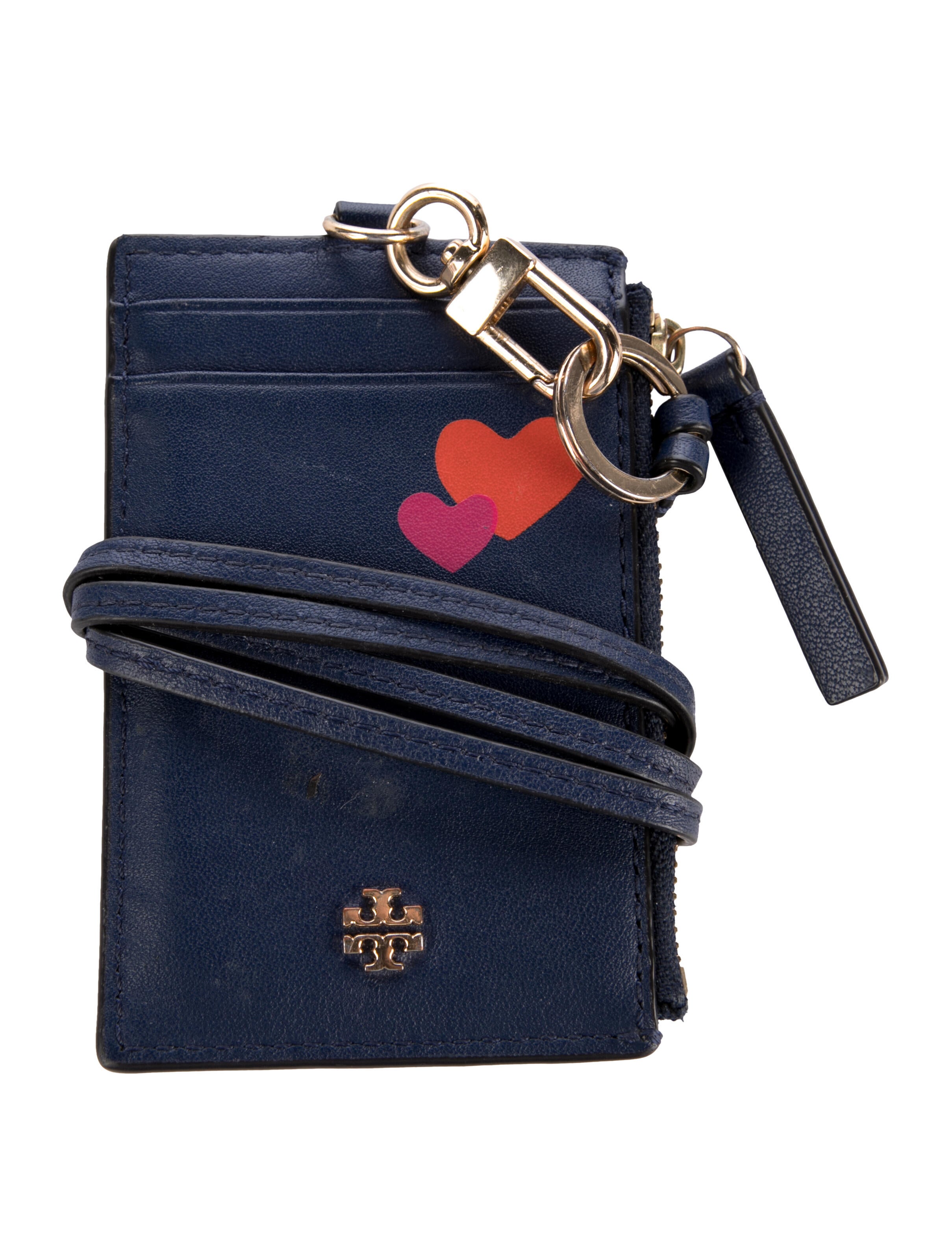 Tory Burch Leather Printed Compact Wallet