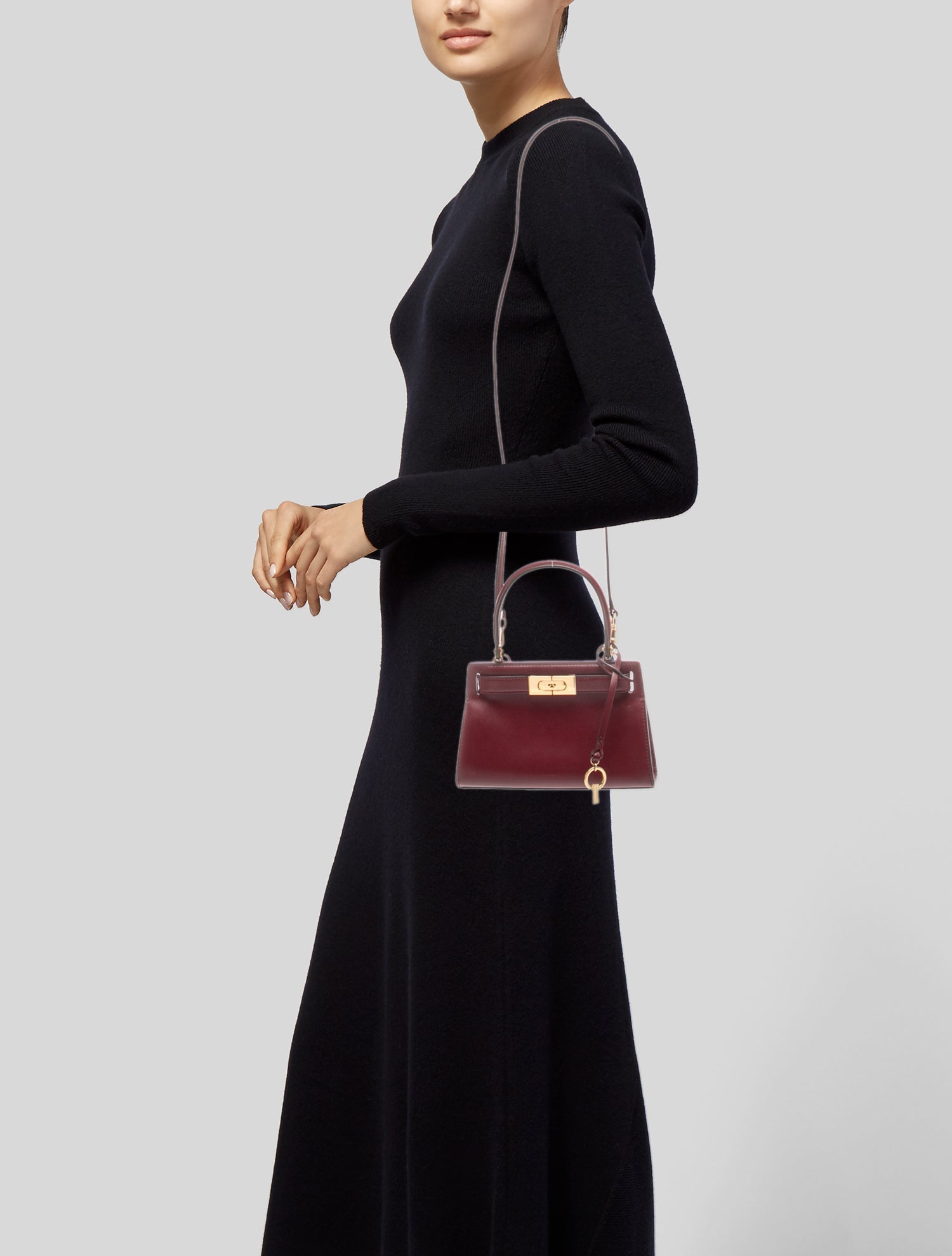 Tory Burch Lee Radziwill Floral Bag - Neutrals Handle Bags