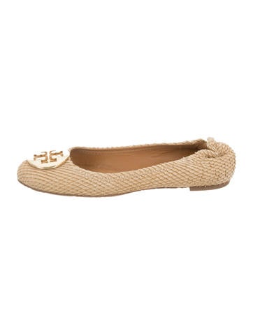 Tory Burch Embossed Reva Flats