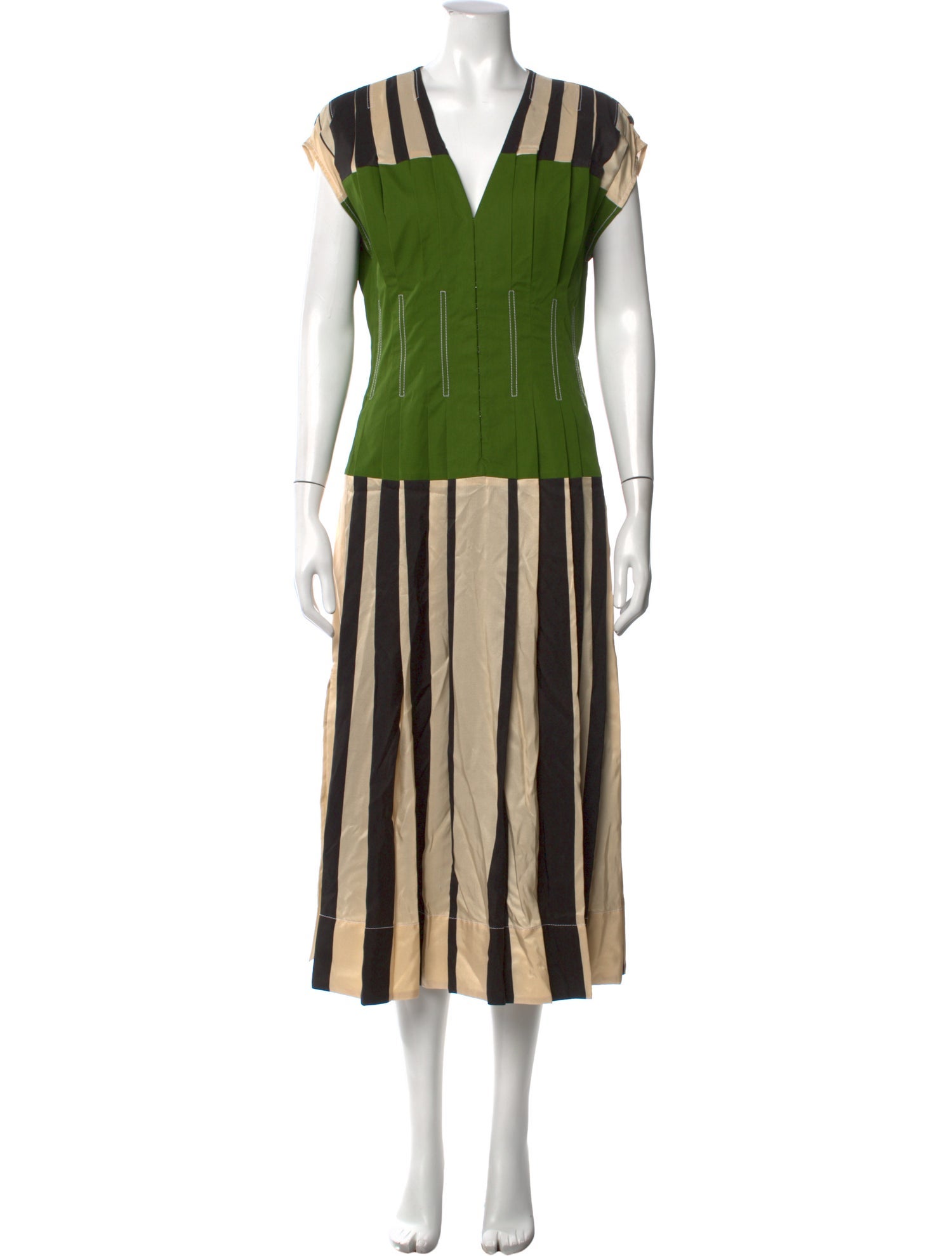 Tory Burch Silk Midi Length Dress w/ Tags