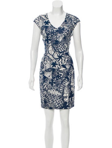 Tory Burch Printed Sheath Dress w/ Tags