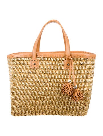 Tory Burch Chunky Straw Tote