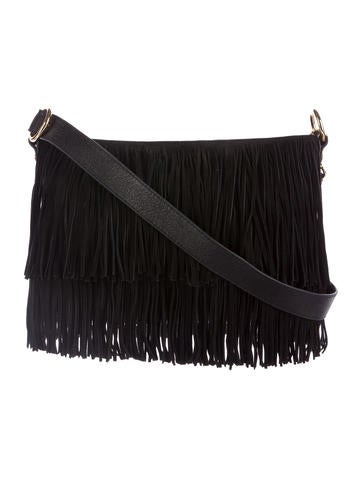 Tory Burch Fringe Leather Crossbody Bag